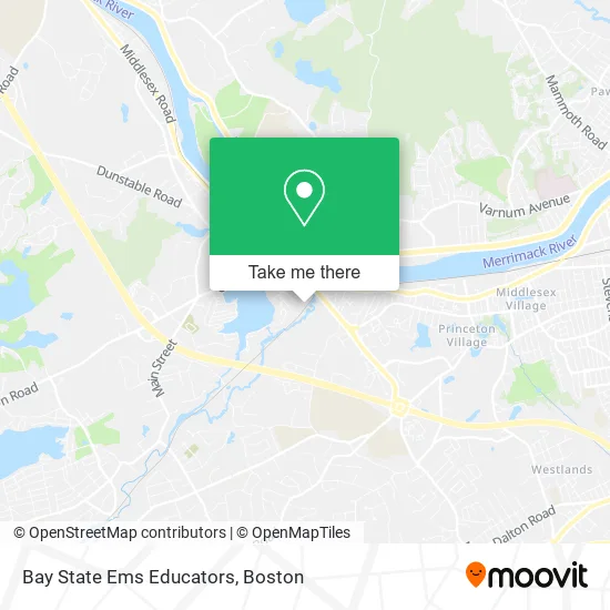 Mapa de Bay State Ems Educators