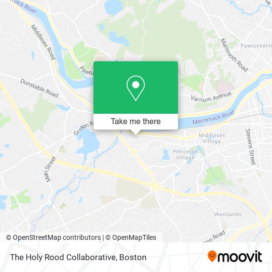 The Holy Rood Collaborative map