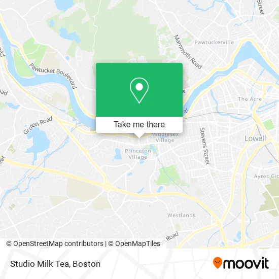 Studio Milk Tea map