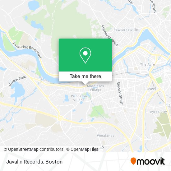 Javalin Records map