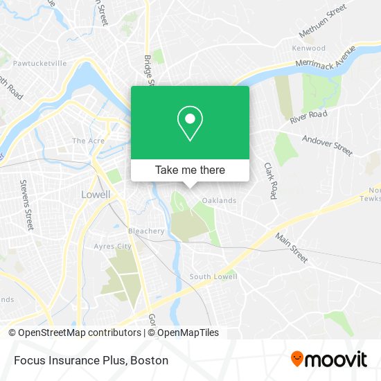 Mapa de Focus Insurance Plus