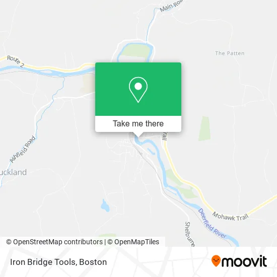 Iron Bridge Tools map