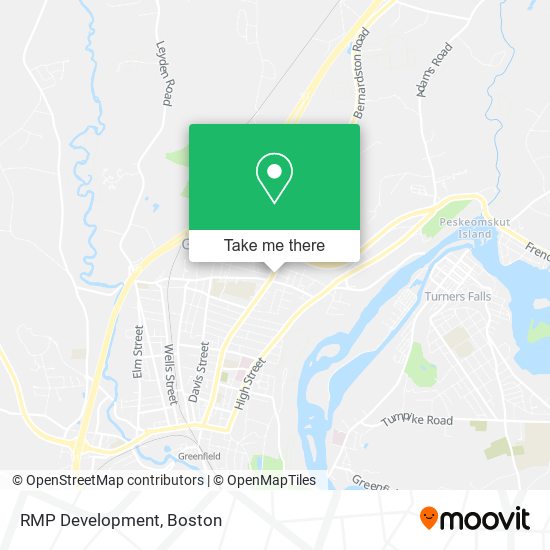 RMP Development map