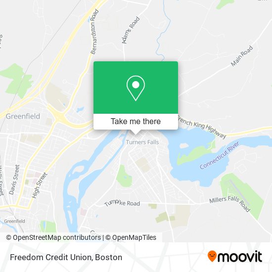 Mapa de Freedom Credit Union