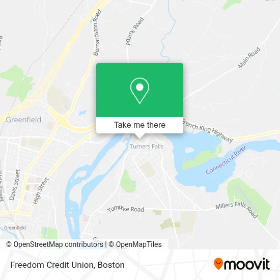 Freedom Credit Union map