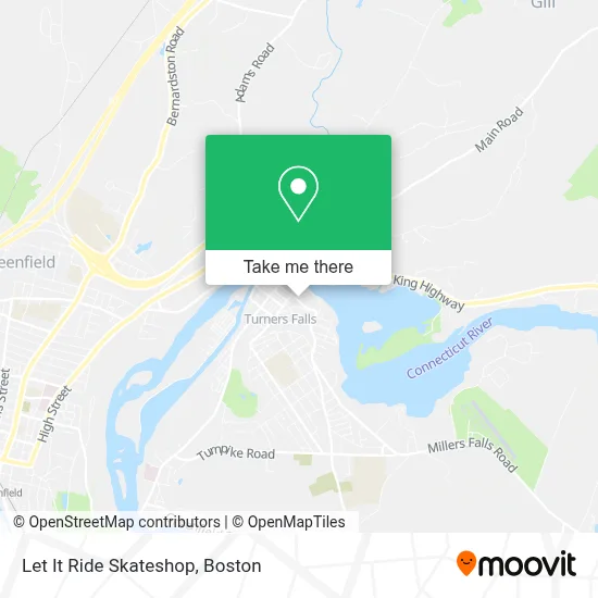 Let It Ride Skateshop map