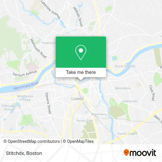 Stitchdx map