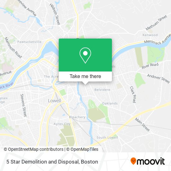 5 Star Demolition and Disposal map