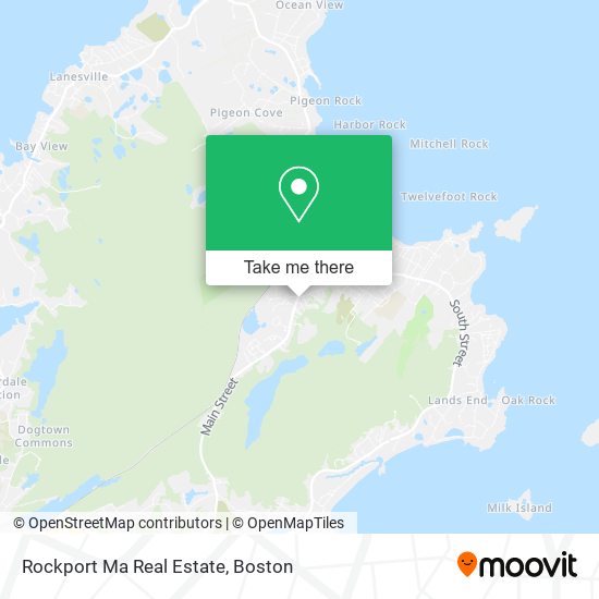 Mapa de Rockport Ma Real Estate