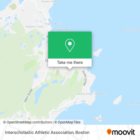 Interscholastic Athletic Association map