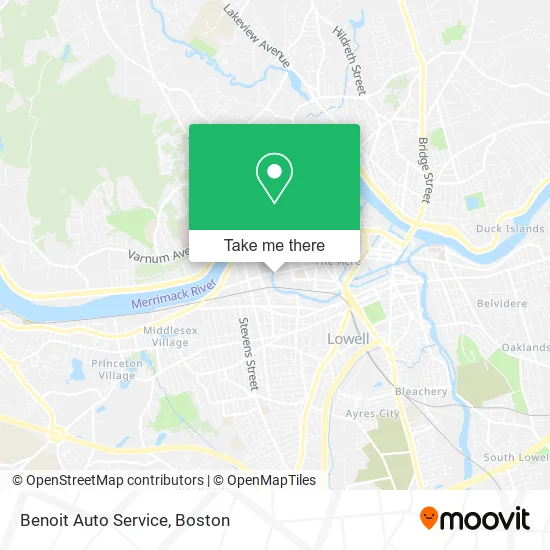Benoit Auto Service map