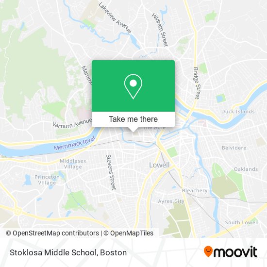 Mapa de Stoklosa Middle School