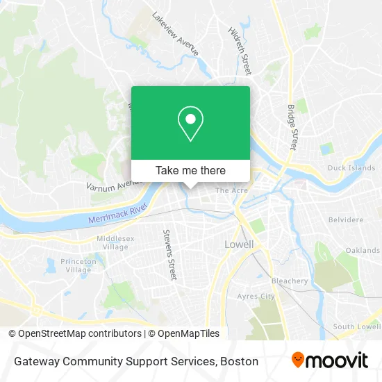 Mapa de Gateway Community Support Services