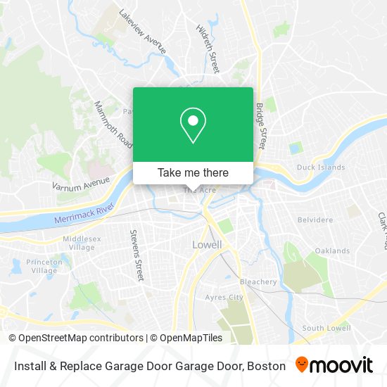 Install & Replace Garage Door Garage Door map