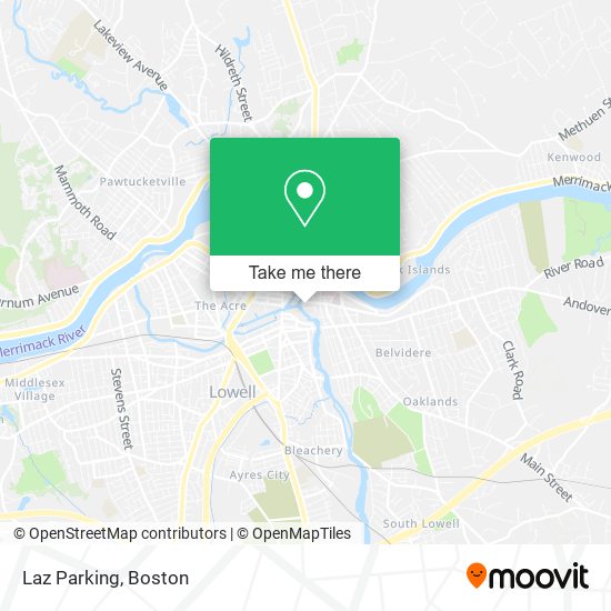 Laz Parking map