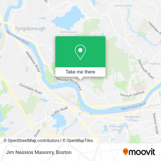 Jim Nassios Masonry map