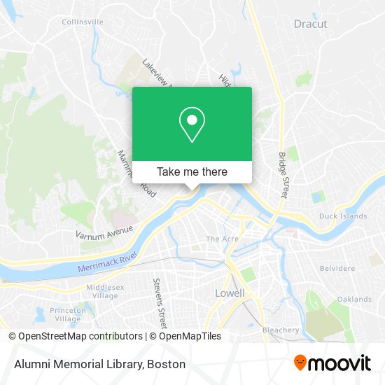 Mapa de Alumni Memorial Library