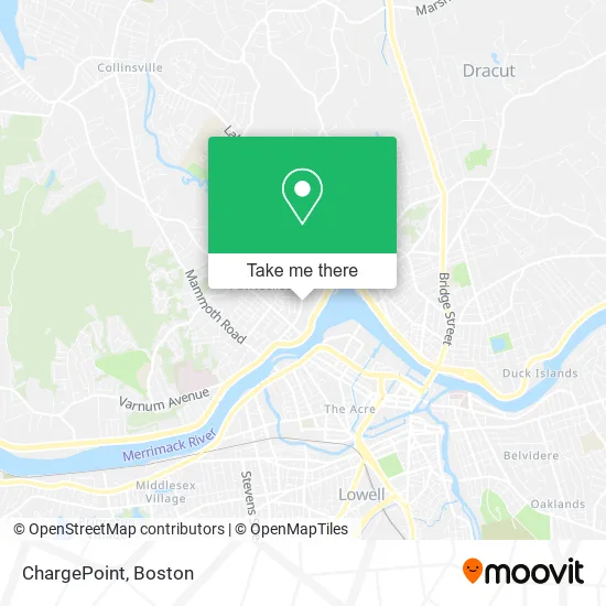 ChargePoint map