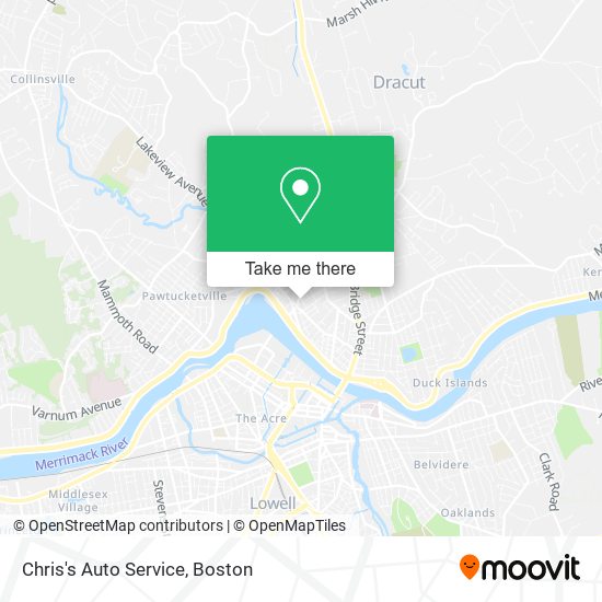 Mapa de Chris's Auto Service