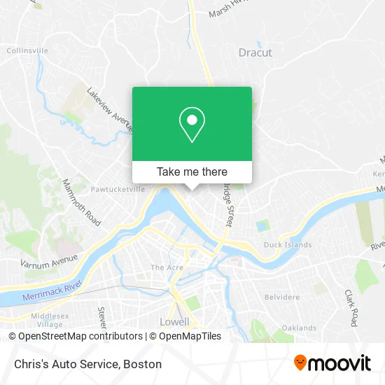 Chris's Auto Service map