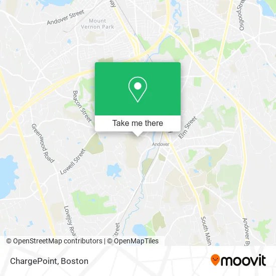ChargePoint map