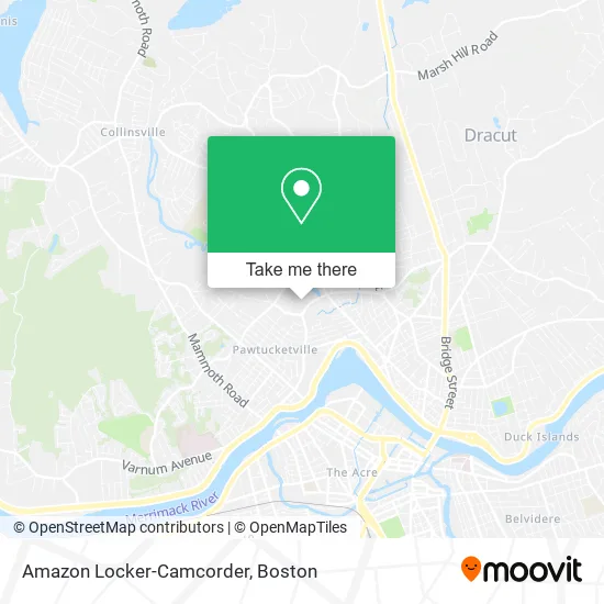Amazon Locker-Camcorder map