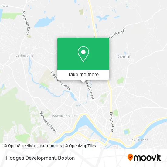 Hodges Development map