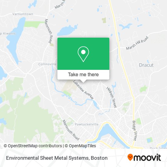 Mapa de Environmental Sheet Metal Systems