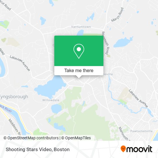 Shooting Stars Video map