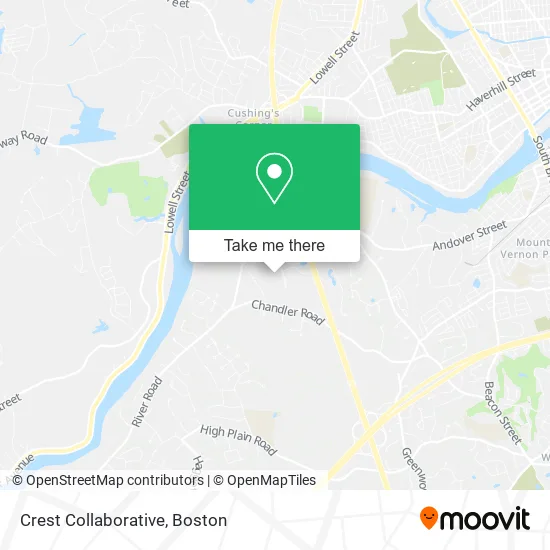 Crest Collaborative map