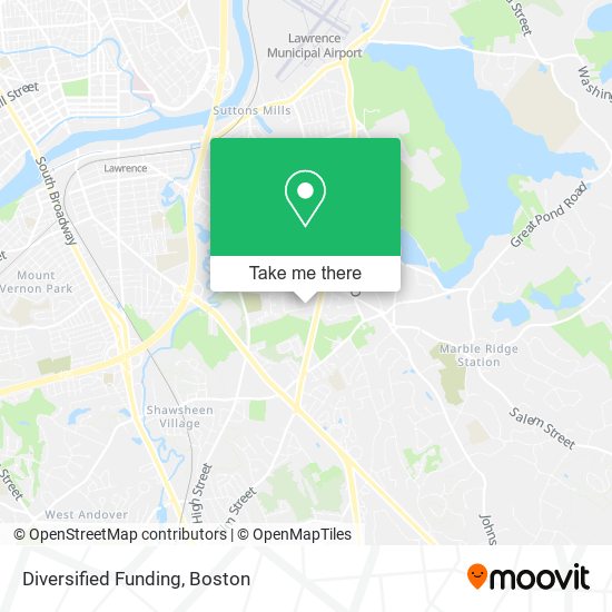 Mapa de Diversified Funding
