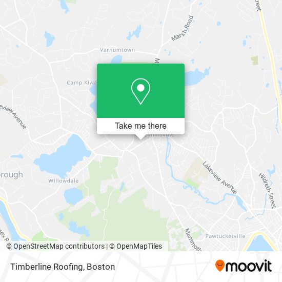 Mapa de Timberline Roofing