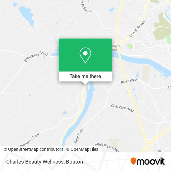 Charles Beauty Wellness map