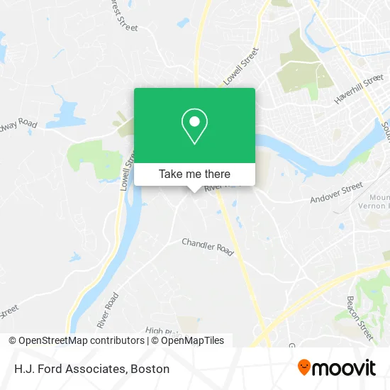 H.J. Ford Associates map