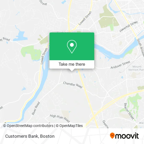 Customers Bank map