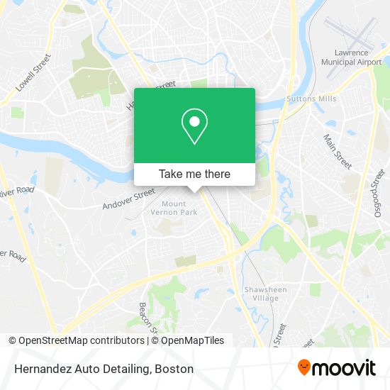 Hernandez Auto Detailing map
