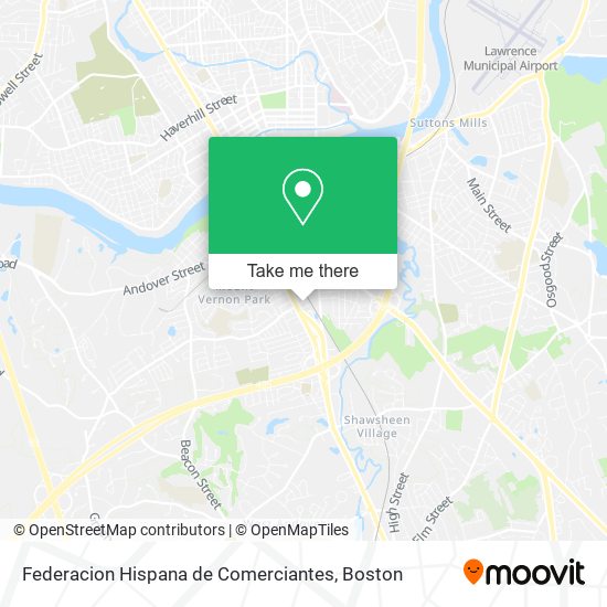 Federacion Hispana de Comerciantes map