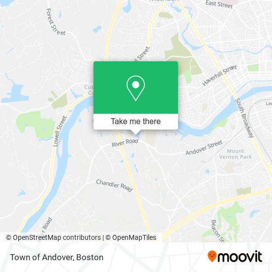 Mapa de Town of Andover