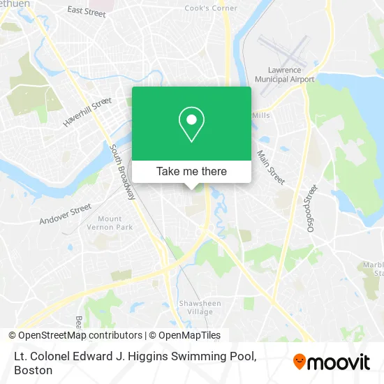 Lt. Colonel Edward J. Higgins Swimming Pool map