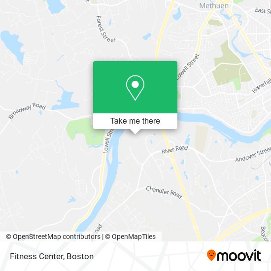 Fitness Center map