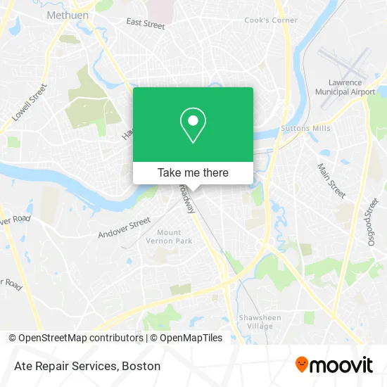 Ate Repair Services map