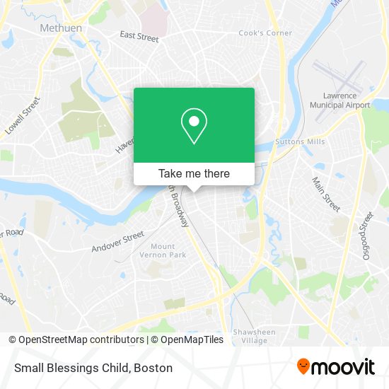 Small Blessings Child map