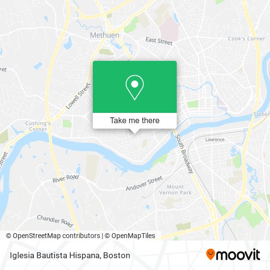 Iglesia Bautista Hispana map