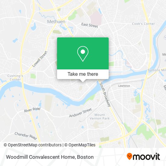 Woodmill Convalescent Home map