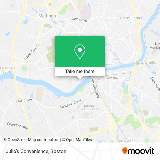 Mapa de Julio's Convenience
