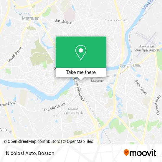 Nicolosi Auto map