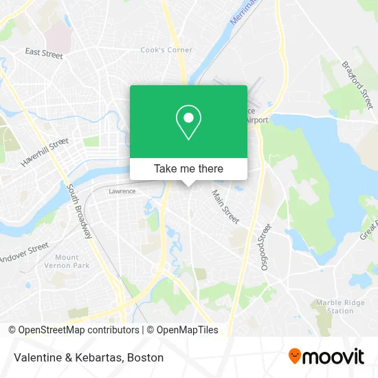 Valentine & Kebartas map