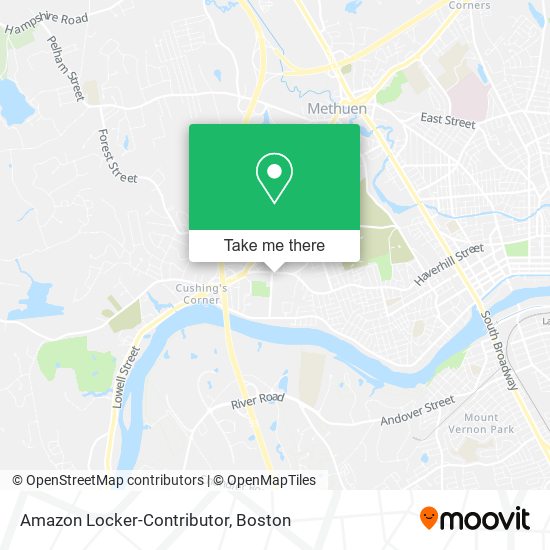 Amazon Locker-Contributor map