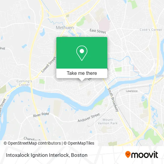 Intoxalock Ignition Interlock map