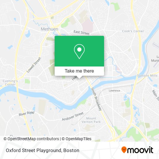 Oxford Street Playground map
